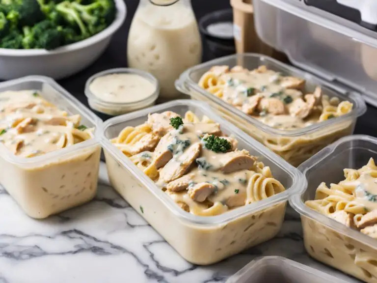 Chicken Alfredo Meal Prep 2023 Quick and Easy Recipe for Busy Weekdays