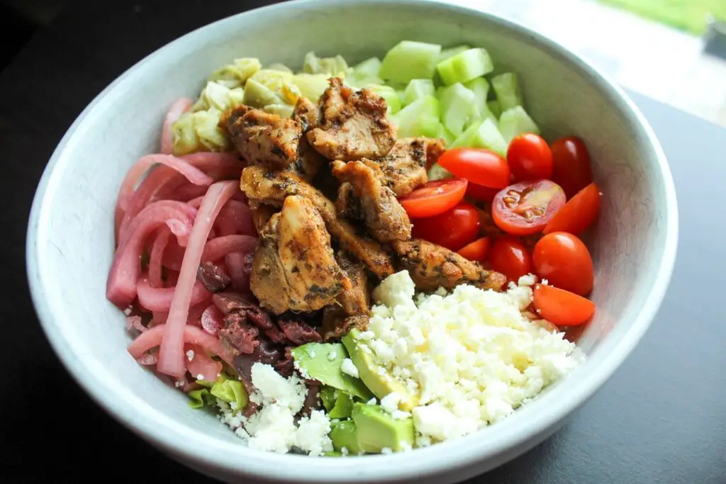 Mediterranean Chicken Bowl Meal Prep