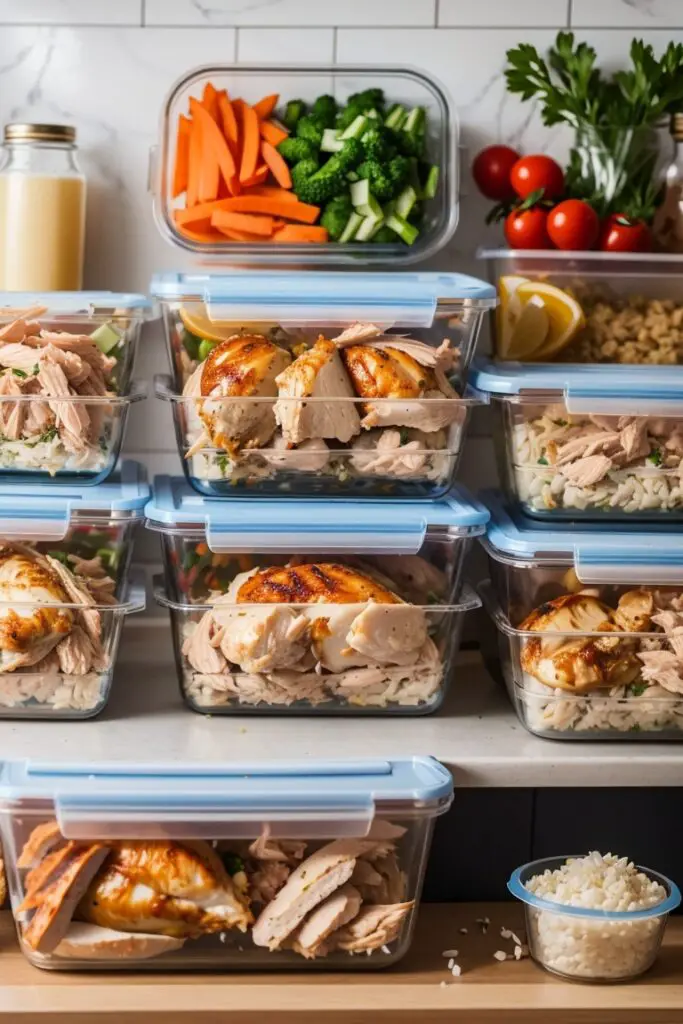 Rotisserie Chicken Meal Prep