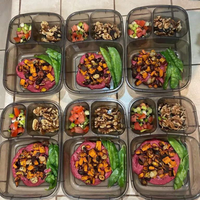 Fall Meal Prep Ideas - Beef with Pumpkin in Glass Boxes