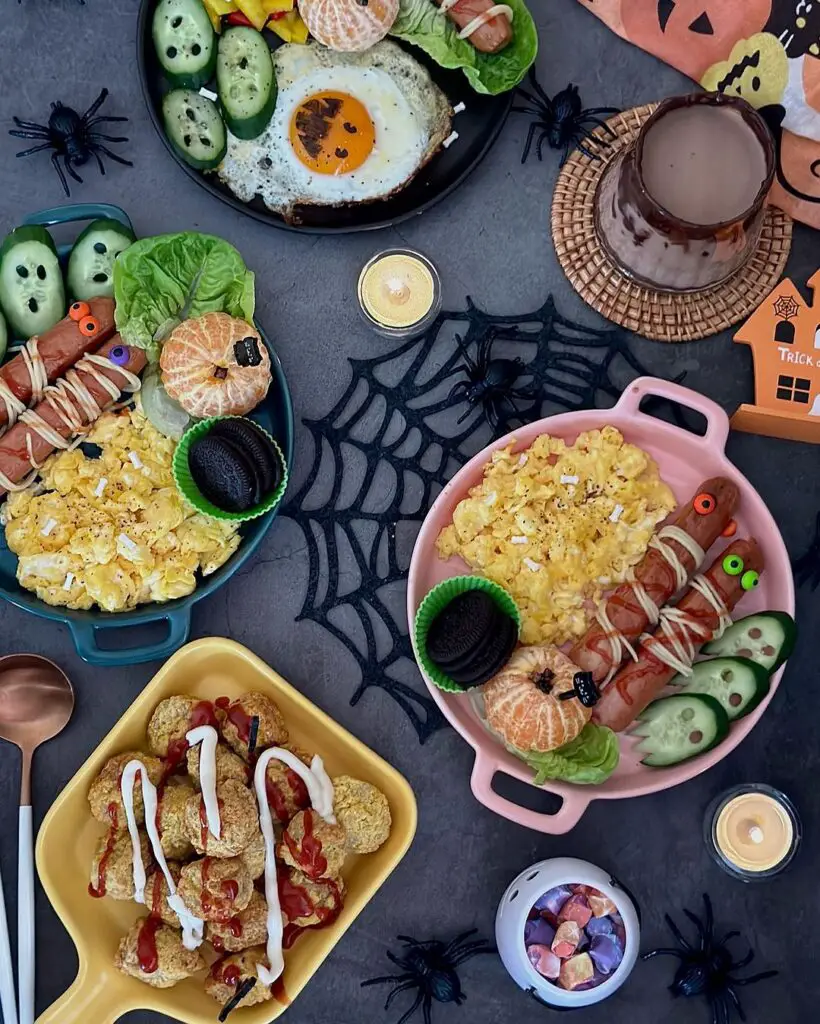 Halloween Prepped Table