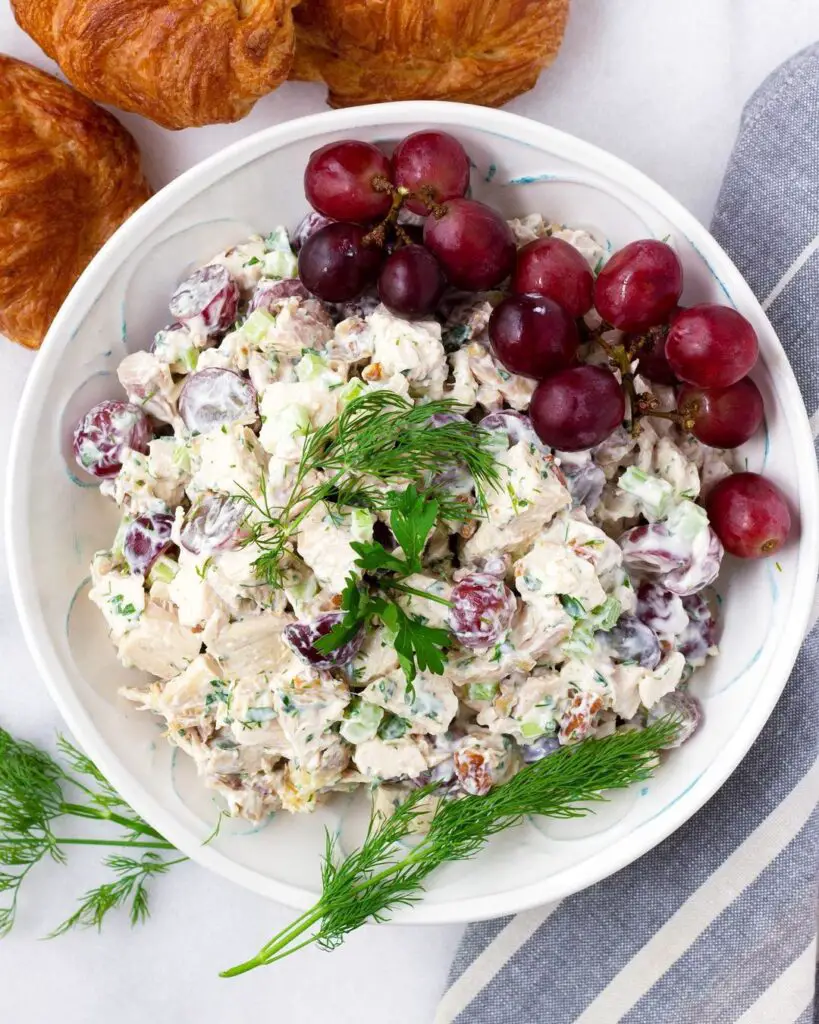 Chicken Salad with Grapes