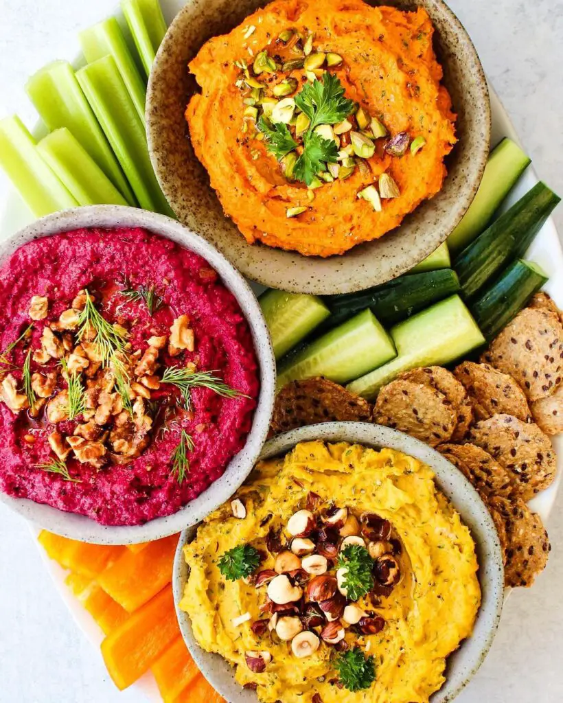 Vegetable Dips Side Dish