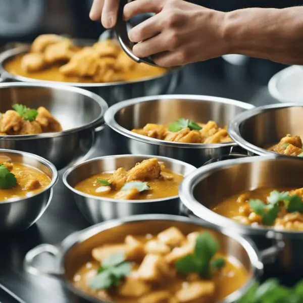 chicken curry meal prep