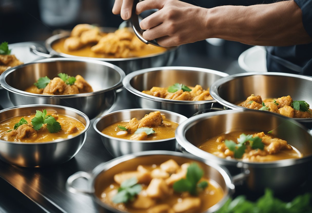 chicken curry meal prep