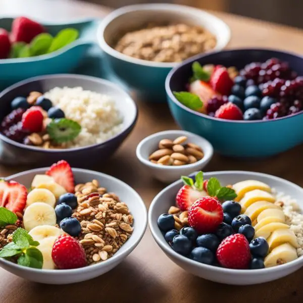 meal prep acai bowls