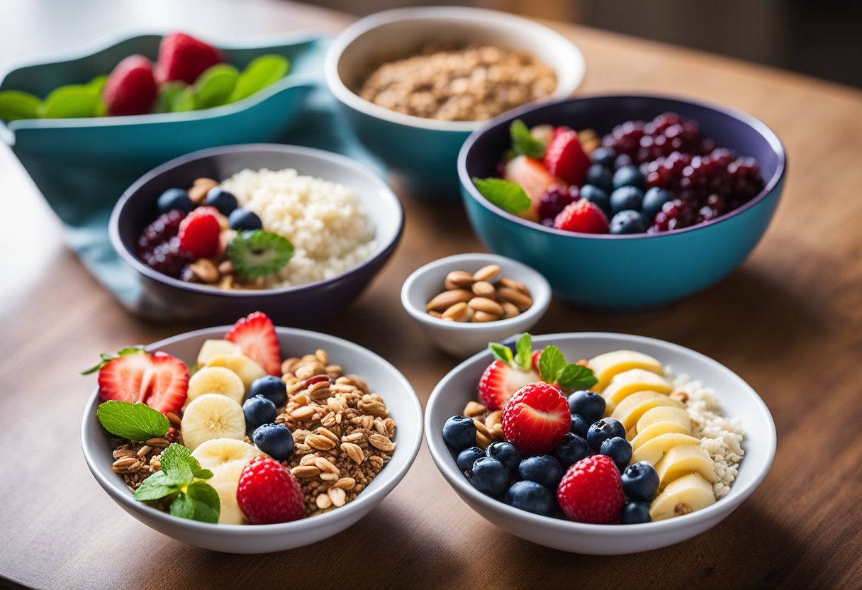 meal prep acai bowls